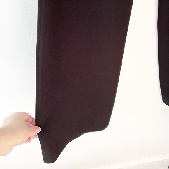 Tristan Pants Straight Wide Leg Black Vintage Tristan & Iseut - Picture 6 of 12